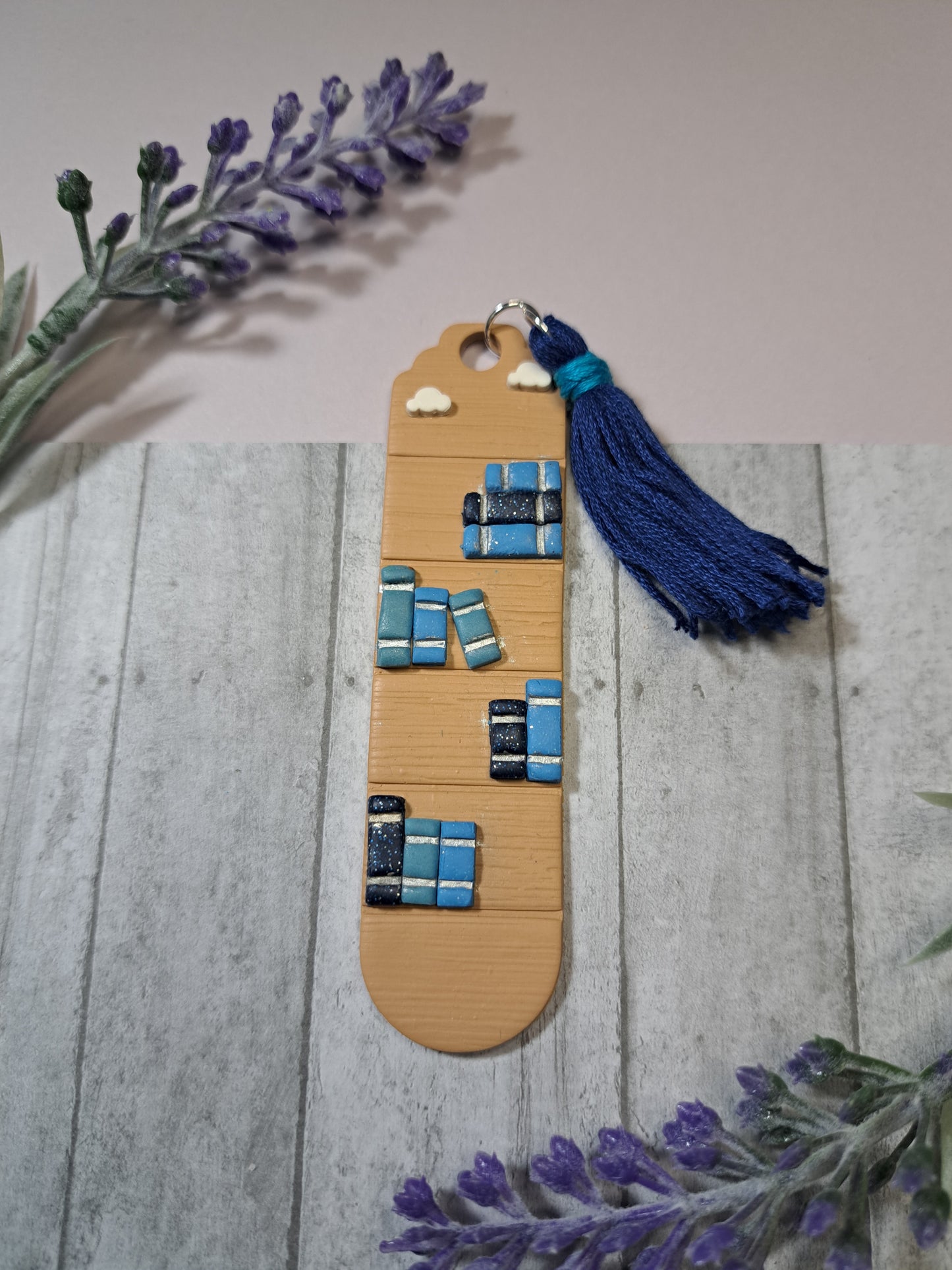Bookshelf Bookmark w/ Tassel
