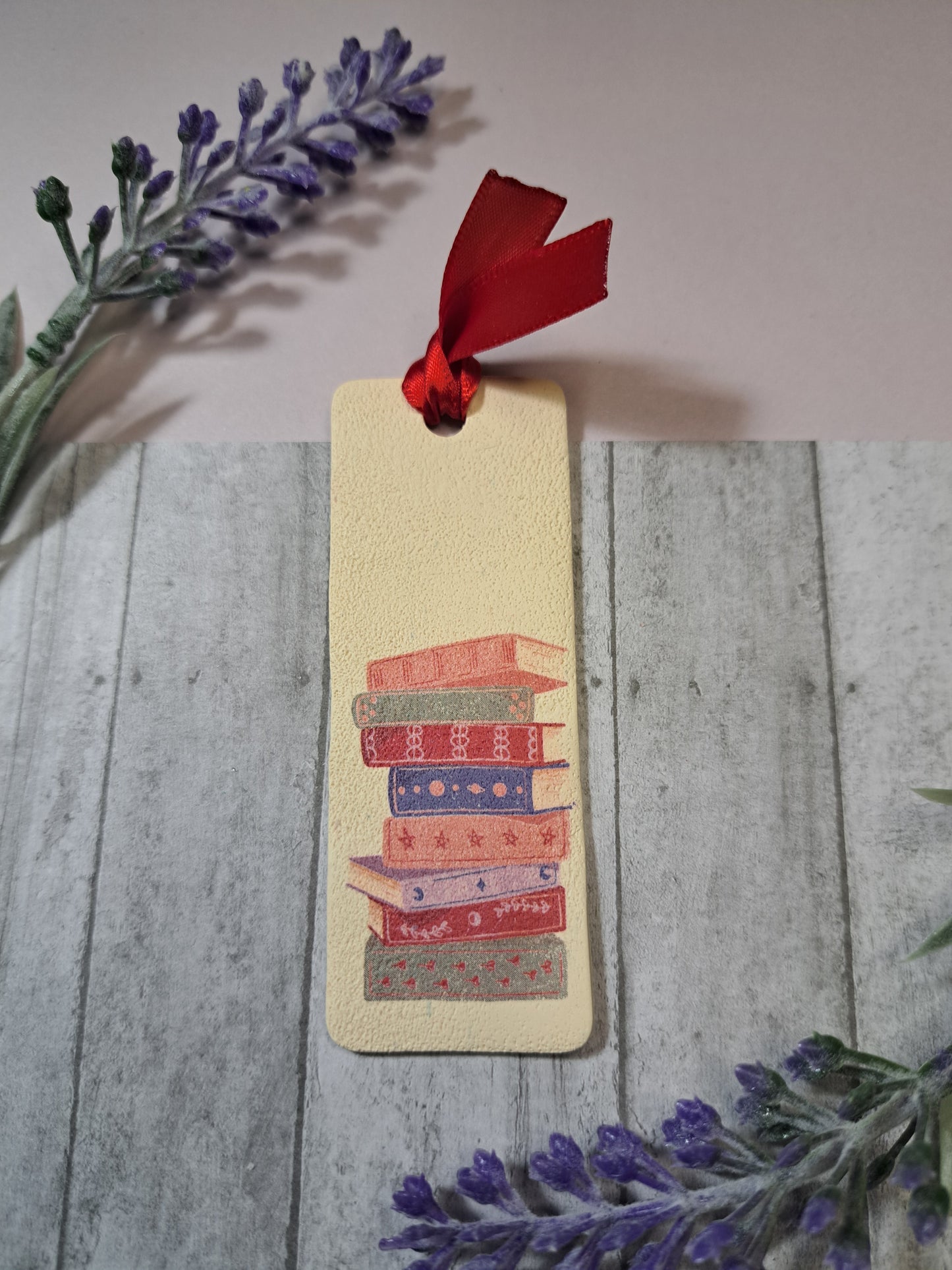 Book Stack Bookmark