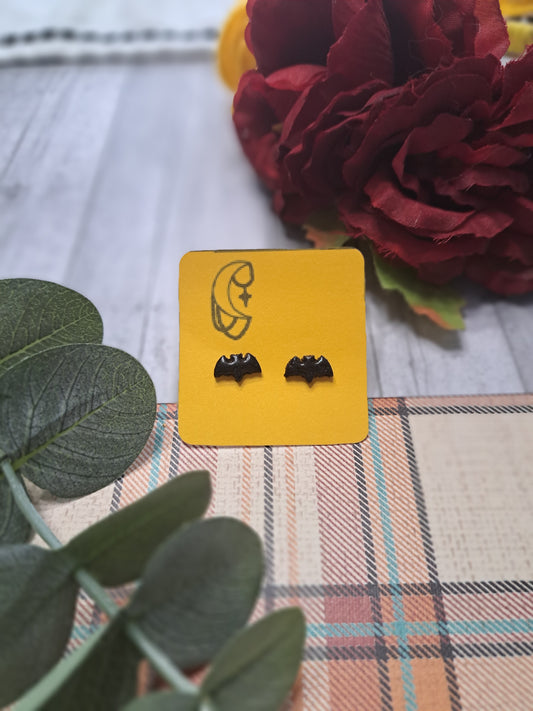 Mirco Bat Glitter Studs