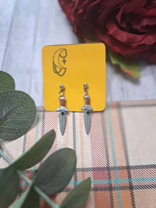 Dagger Dangle Earrings
